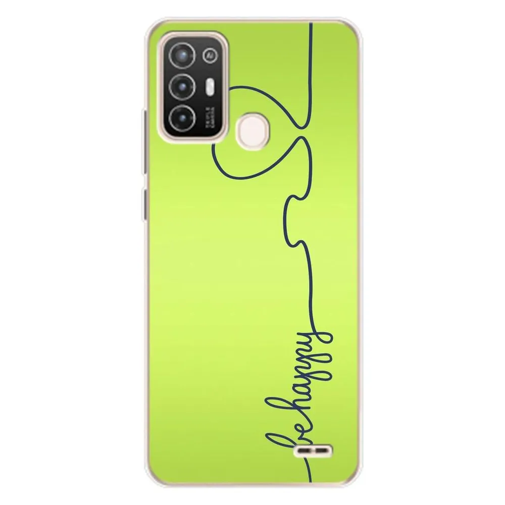 König Design Hülle Handy Schutz für ZTE Blade A52 Case Cover Tasche Bumper Etuis Backcover (ZTE Blade A52)