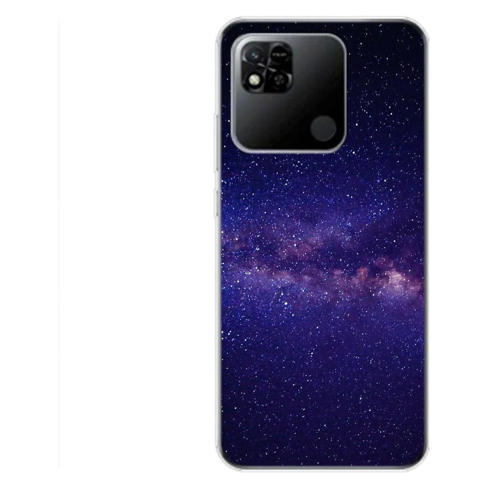 König Design Hülle Handy Schutz für Xiaomi Redmi 10A Case Cover Tasche Bumper Etuis TPU Neu (Xiaomi Redmi 10A)