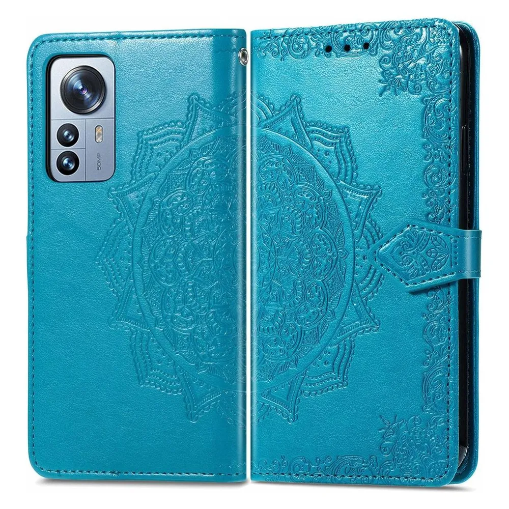 König Design Hülle Handy Schutz für Xiaomi Mi 12 Pro Case Flip Cover Tasche Etuis Bumper Neu (Xiaomi 12 Pro)