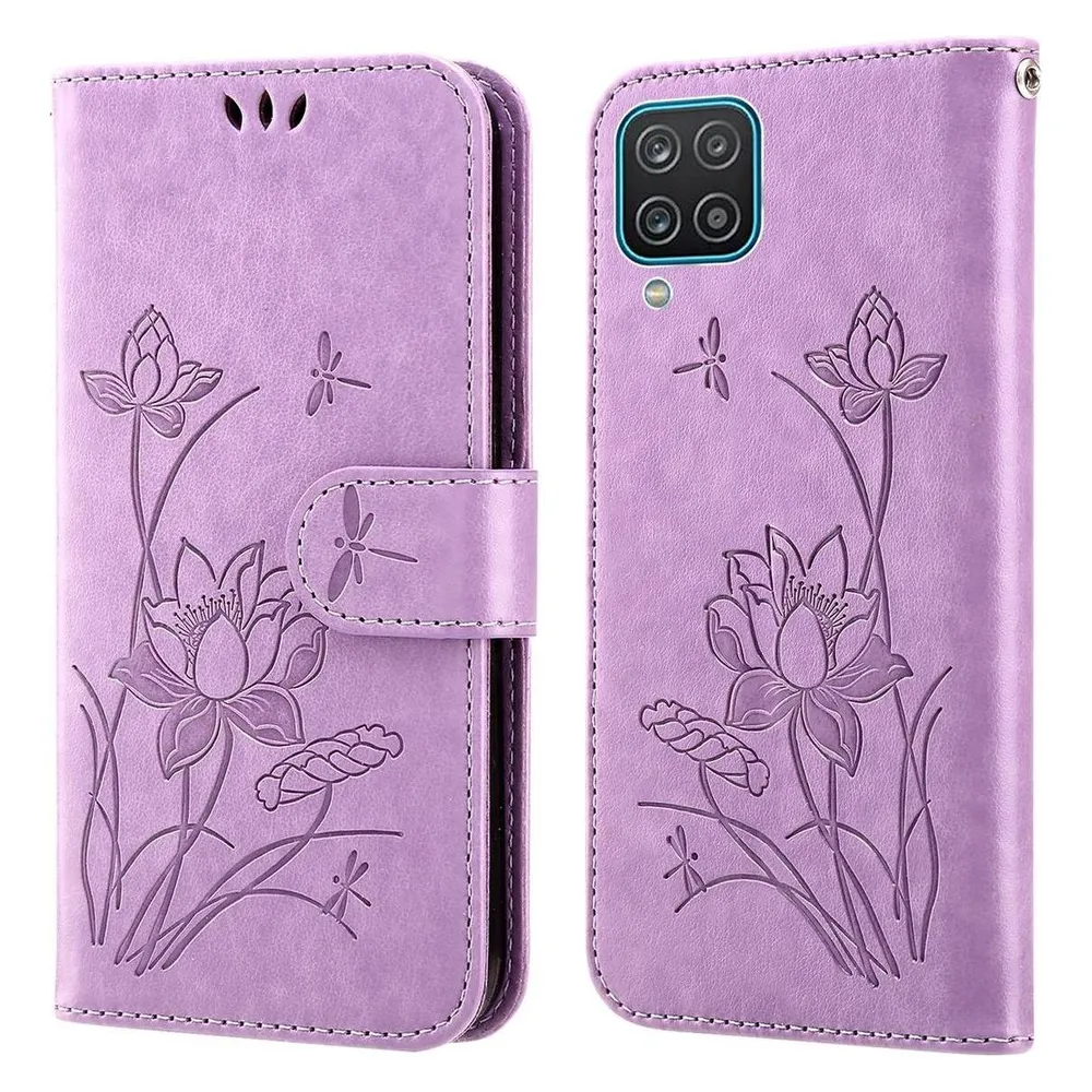 König Design Hülle Handy Schutz für Samsung Galaxy A12 Case Cover Tasche Etuis Bumper Wallet (Samsung Galaxy A12)