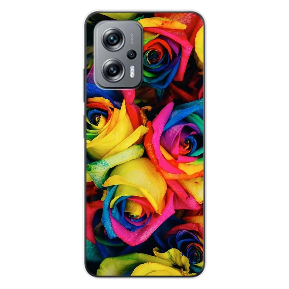 König Design Hülle Handy Schutz für Xiaomi Redmi K50i Case Cover Tasche Bumper Etuis TPU Neu (Xiaomi Redmi K50i)
