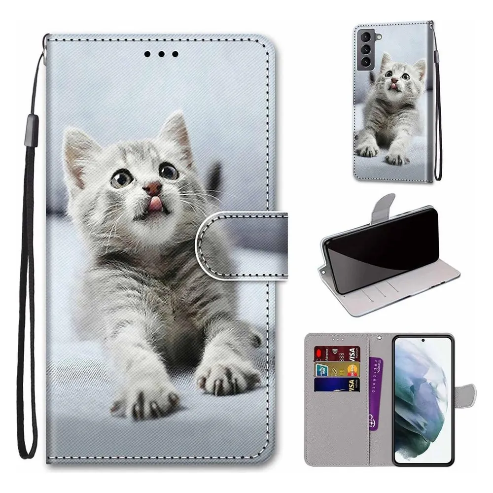 König Design Hülle Handy Schutz für Samsung Galaxy S22 5G Case Flip Cover Tasche Etui Bumper (Samsung Galaxy S22 5G)