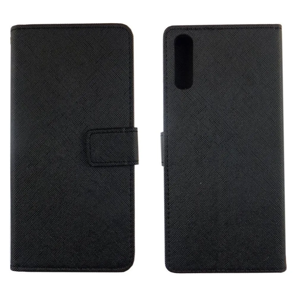 König Design Hülle Handy Schutz für Wiko View 4 Case Cover Tasche Wallet Etui Handyhülle Neu (Wiko View 4)