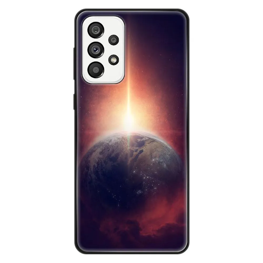 König Design Hülle Handy Schutz für Samsung Galaxy A73 5G Case Cover Tasche Bumper Etuis TPU (Samsung Galaxy A73 5G)
