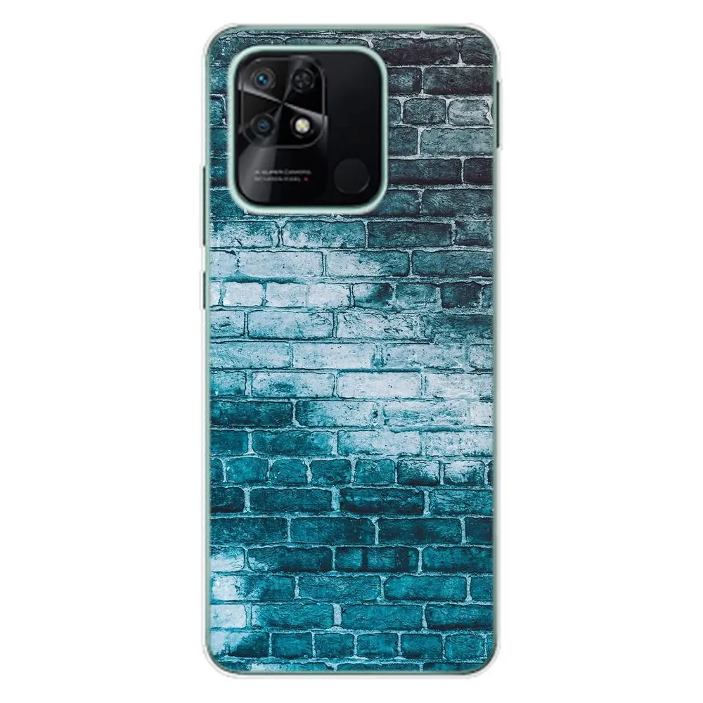 König Design Hülle Handy Schutz für Xiaomi Redmi 10C Case Cover Tasche Bumper Etuis TPU Neu (Xiaomi Redmi 10C)