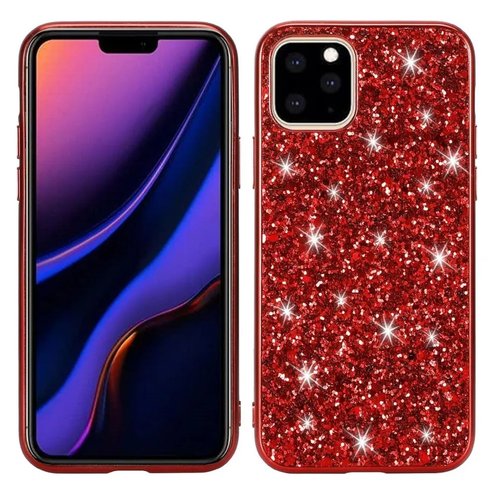 König Design Hülle Handy Schutz für Apple iPhone 11 Pro Max Case Cover Tasche Etui Bumper Rot