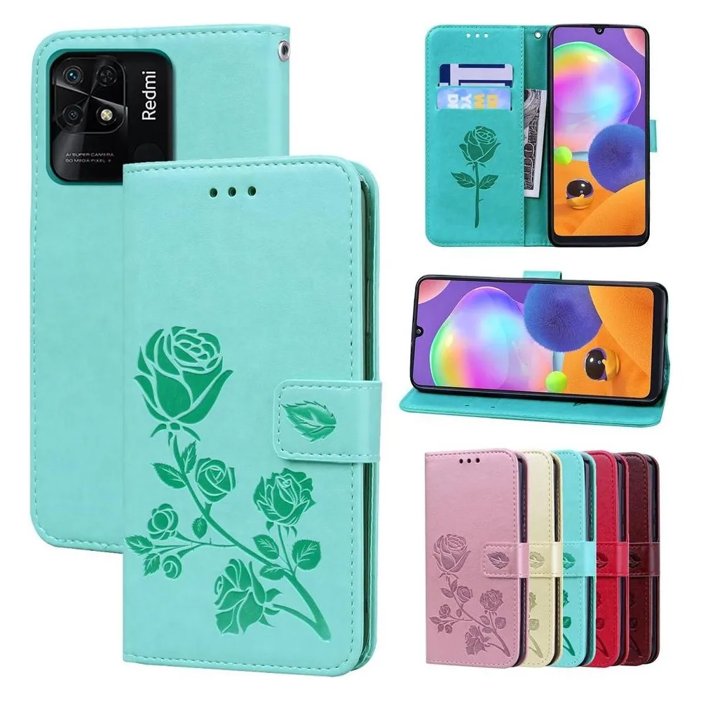 König Design Hülle Handy Schutz für Xiaomi Redmi 10C Case Cover Bumper Kartenfach Etuis Neu (Xiaomi Redmi 10C)