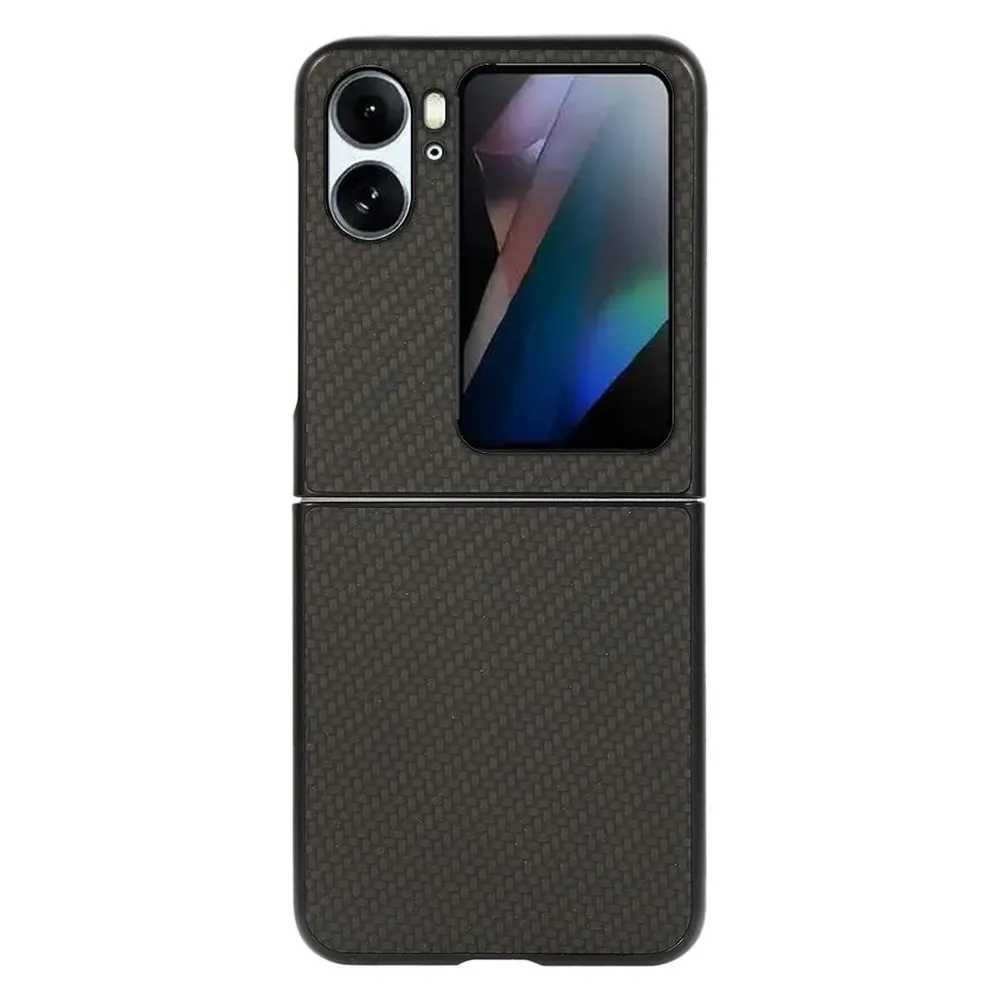 König Design Hülle Handy Schutz für OPPO Find N2 Case Cover Flip Tasche Etui Bumper Schale (Oppo Find N2 Flip)