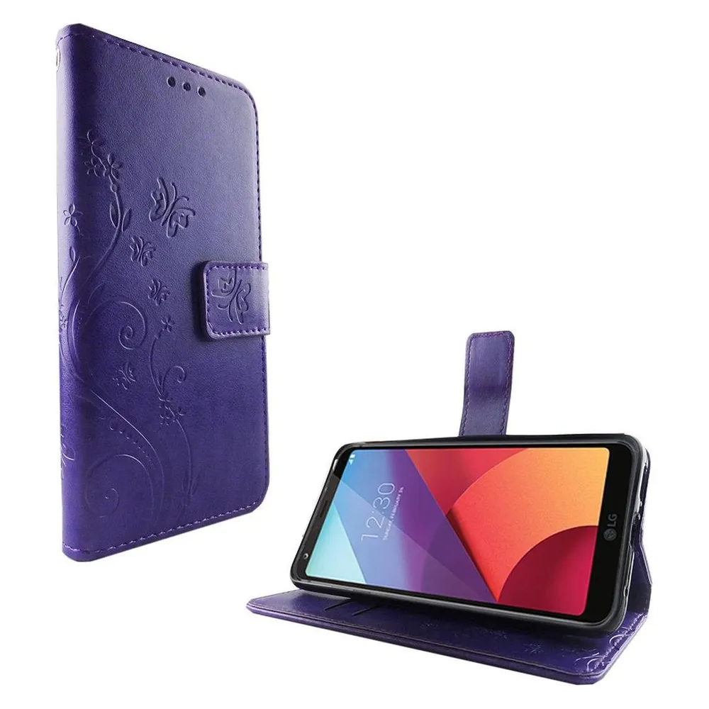 König Design Hülle Handy Schutz für LG G6 Case Cover Tasche Wallet Etui Handyhülle Bumper Neu (LG G6)