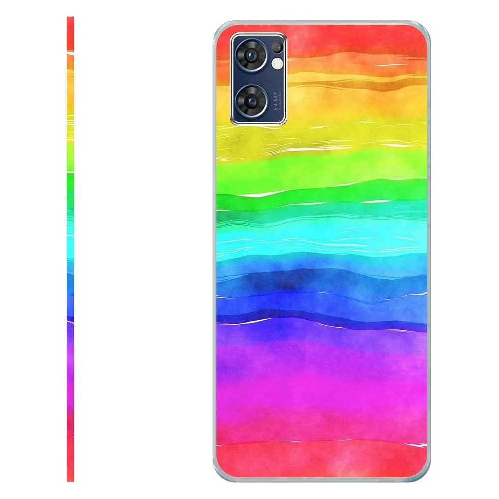 König Design Hülle Handy Schutz für Oppo Find X5 Lite Case Cover Tasche Bumper Etuis TPU Neu (Oppo Find X5 Lite)