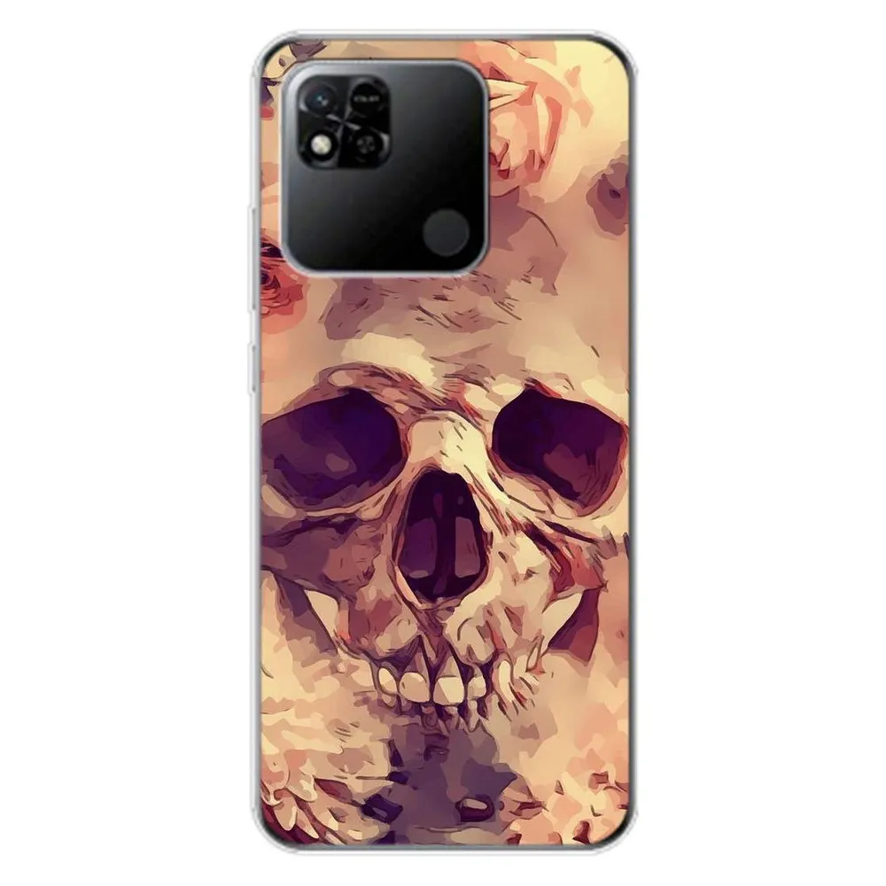 König Design Hülle Handy Schutz für Xiaomi Redmi 10A Case Cover Tasche Bumper Etuis TPU Neu (Xiaomi Redmi 10A)