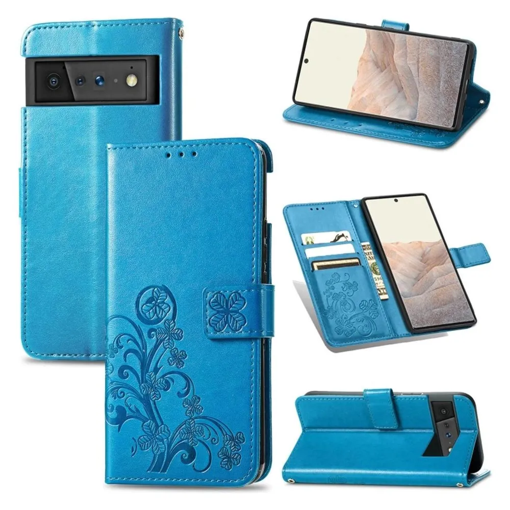 König Design Hülle Handy Schutz für Google Pixel 6 Case Flip Cover Tasche Etuis Bumper Neu (Google Pixel 6)