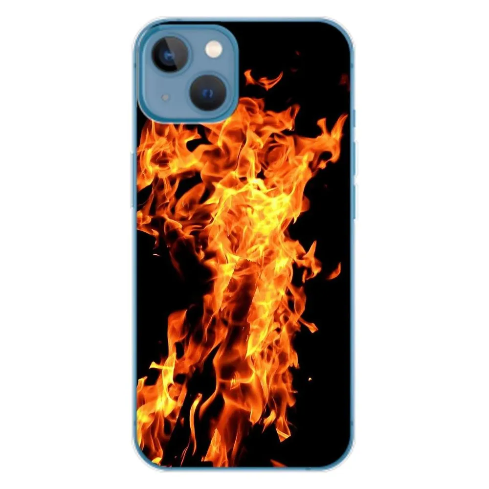 König Design Hülle Handy Schutz für Apple iPhone 14 Case Cover Tasche Bumper Etuis TPU Neu (Apple iPhone 14)