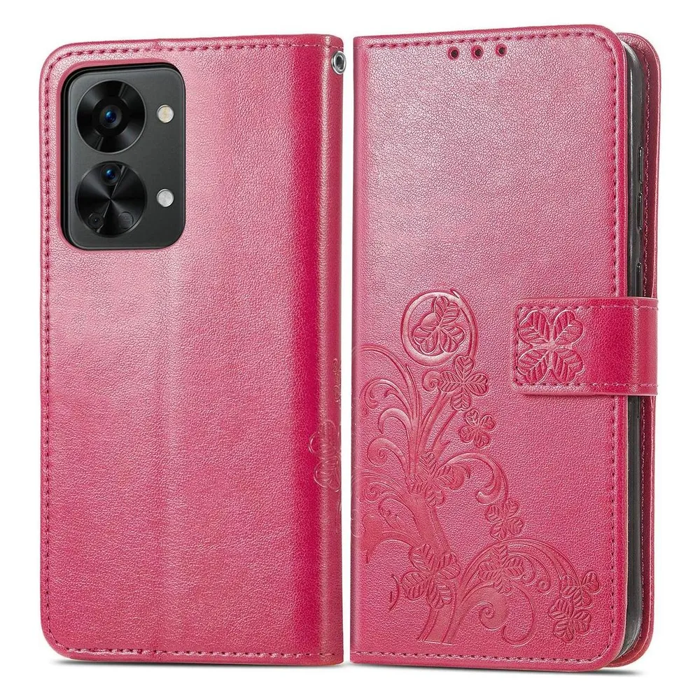 König Design Hülle Handy Schutz für OnePlus Nord 2T Case Cover Bumper Kartenfach Etuis Tasche (OnePlus Nord 2T)