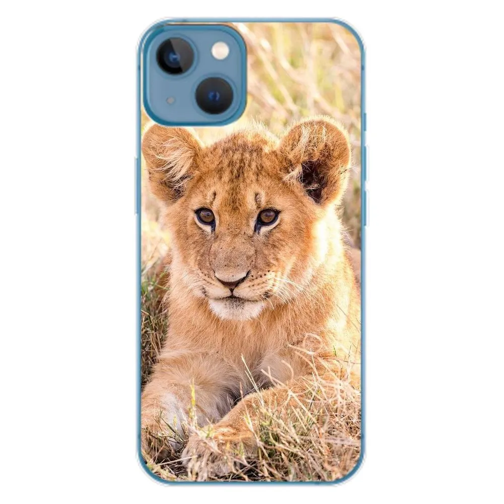 König Design Hülle Handy Schutz für Apple iPhone 14 Case Cover Tasche Bumper Etuis TPU Neu (Apple iPhone 14)