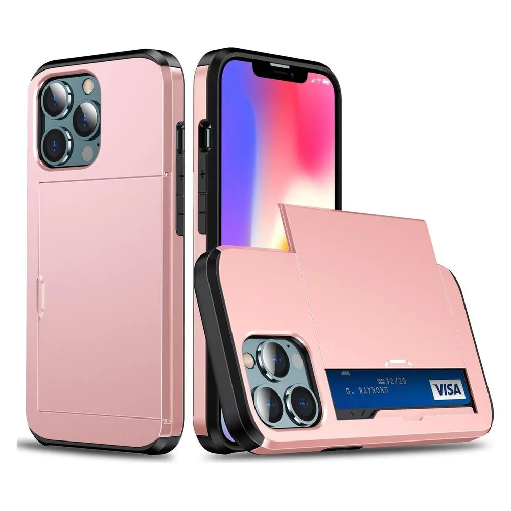 König Design Hülle Handy Schutz für Apple iPhone 13 mini Case Cover Tasche Etuis Bumper Rosa (Apple iPhone 13 mini)