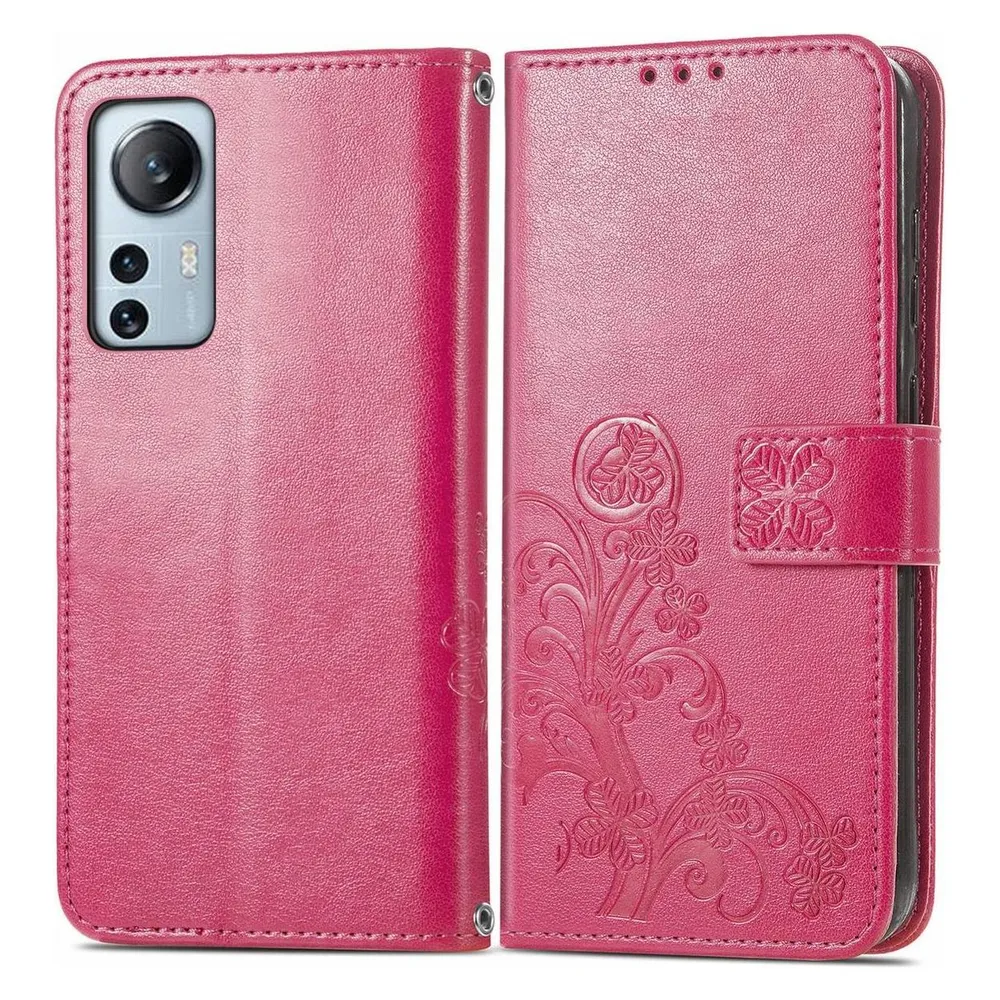 König Design Hülle Handy Schutz für Xiaomi 12 Lite Case Cover Bumper Kartenfach Etuis Schale (Xiaomi 12 Lite)