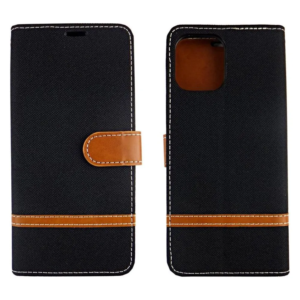 König Design Hülle Handy Schutz für Apple iPhone 12 Mini Case Cover Tasche Wallet Etui Bumper (Apple iPhone 12 mini)