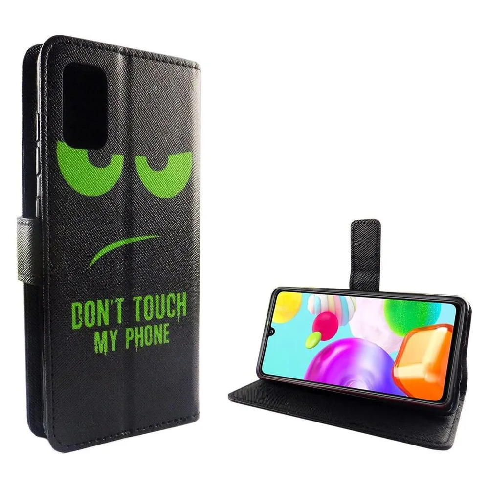 König Design Hülle Handy Schutz für Samsung Galaxy A41 Case Cover Tasche Wallet Etui Bumper (Samsung Galaxy A41)