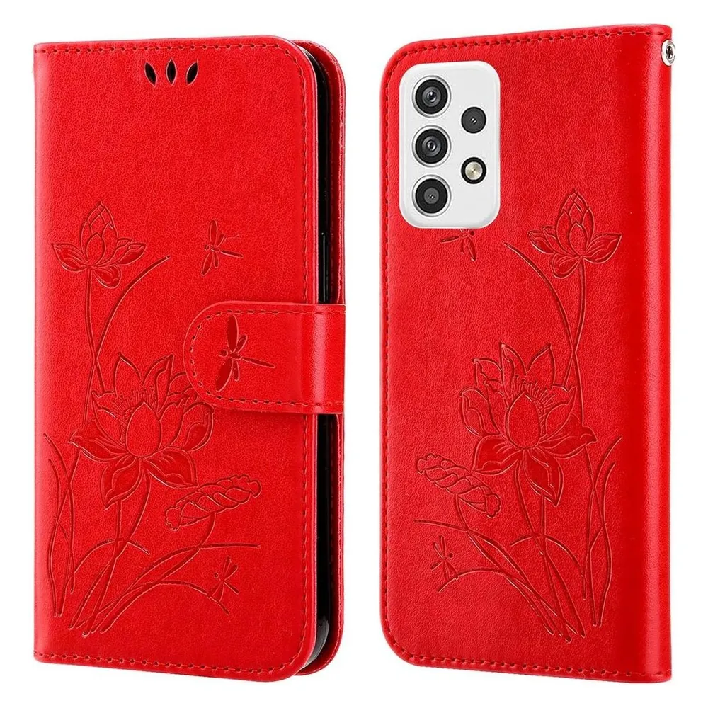 König Design Hülle Handy Schutz für Samsung Galaxy A23 Case Cover Tasche Etuis Bumper Wallet (Samsung Galaxy A23)