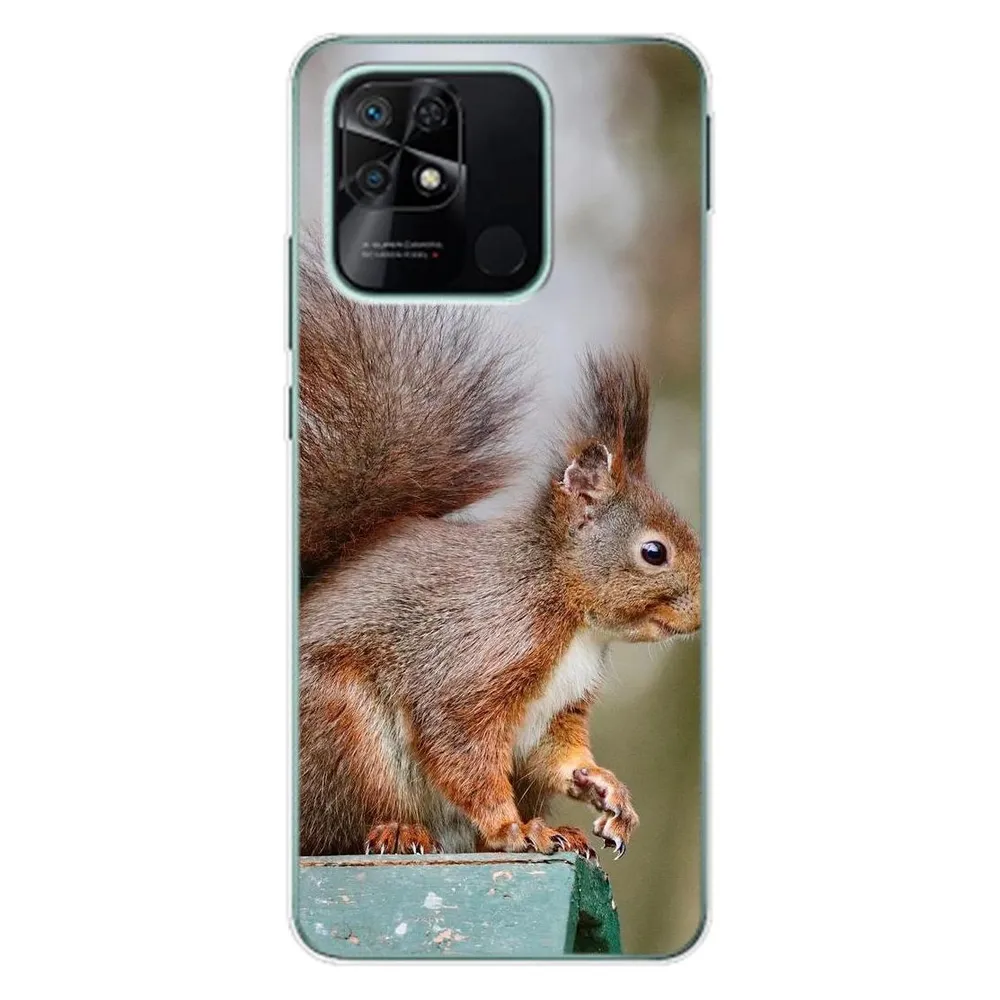 König Design Hülle Handy Schutz für Xiaomi Redmi 10C Case Cover Tasche Bumper Etuis TPU Neu (Xiaomi Redmi 10C)