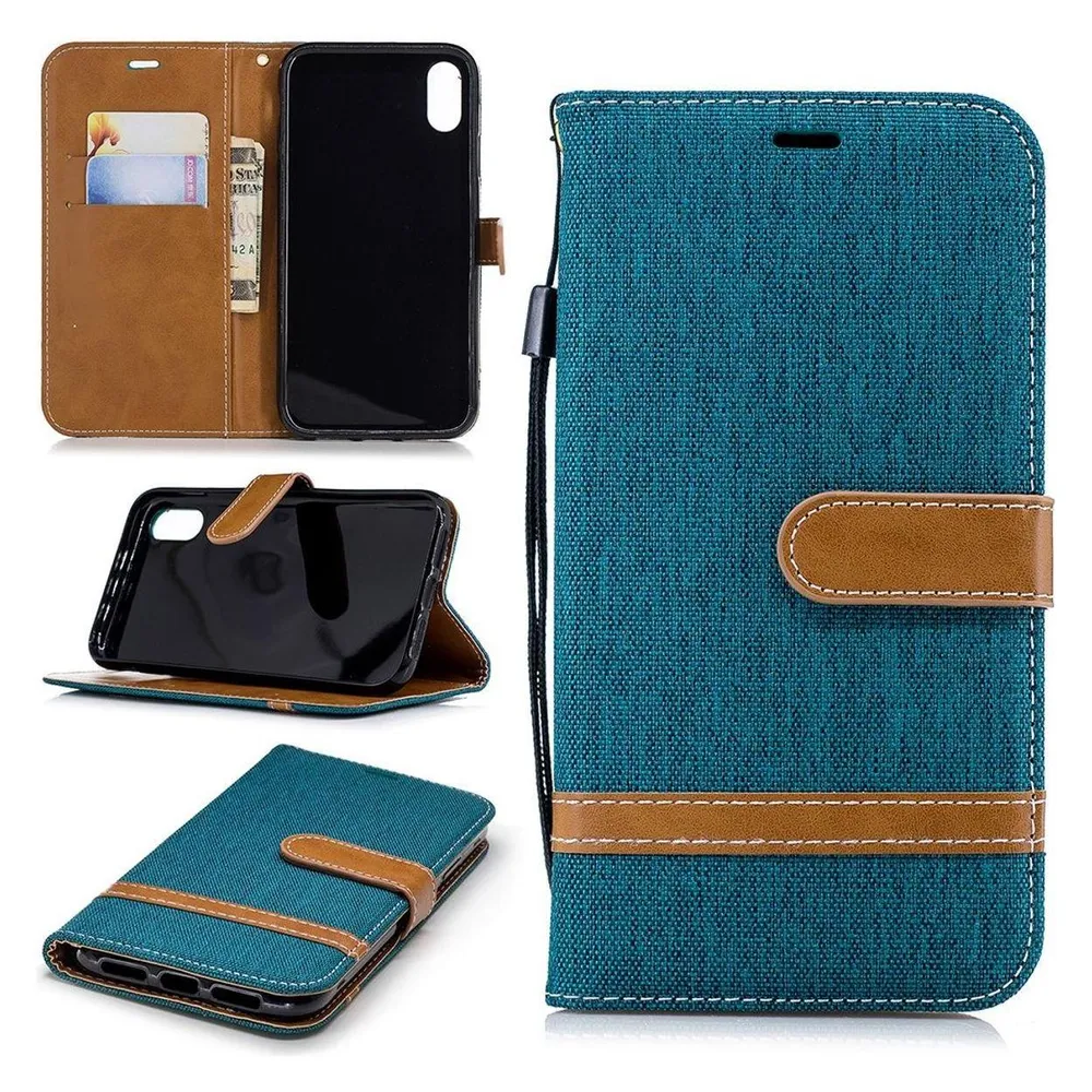 König Design Hülle Handy Schutz für Apple iPhone XR Case Cover Tasche Wallet Etui Handyhülle (Apple iPhone XR)