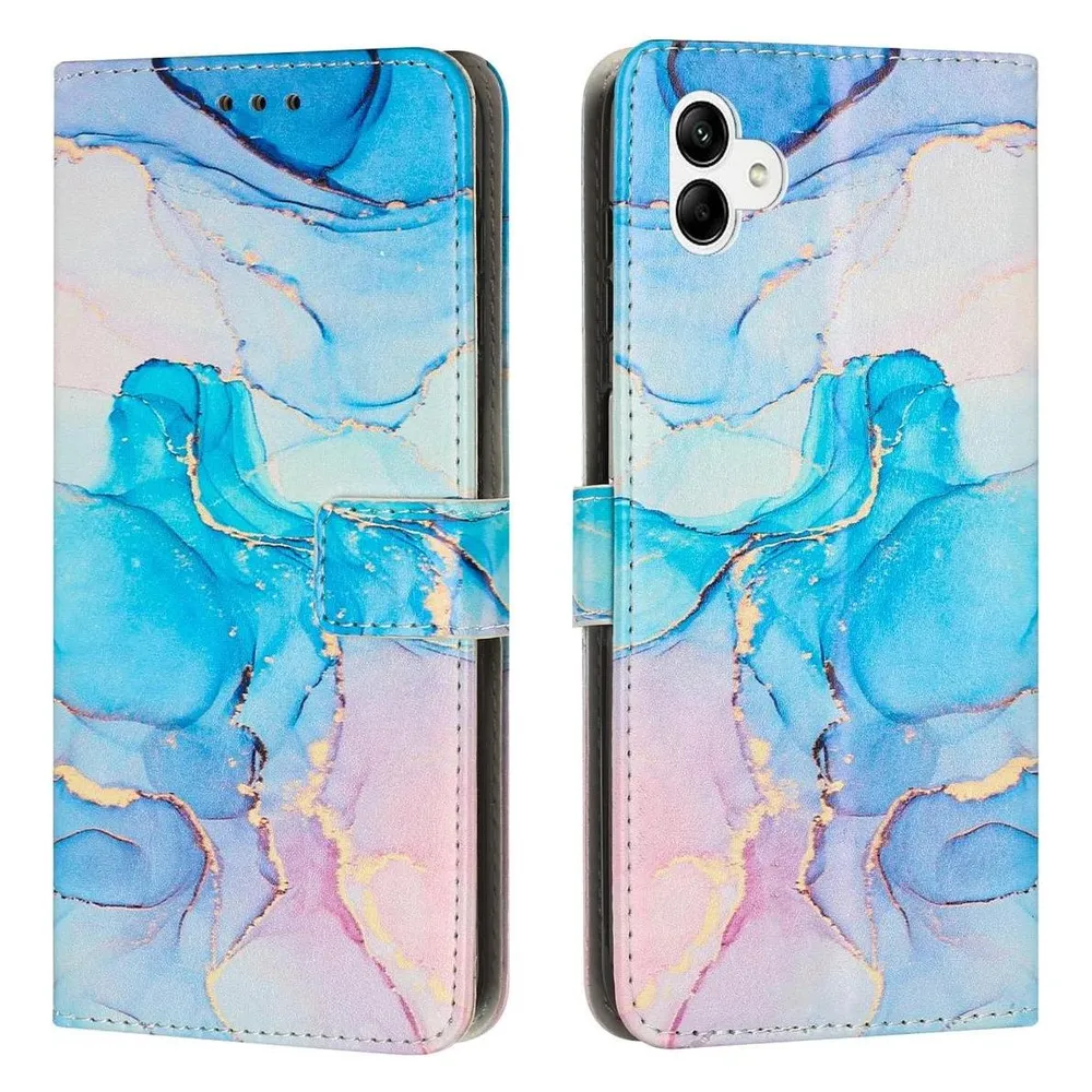 König Design Hülle Handy Schutz für Samsung Galaxy A04e A34 A54 Case Cover Marmor Tasche Etui (Samsung Galaxy A04e)