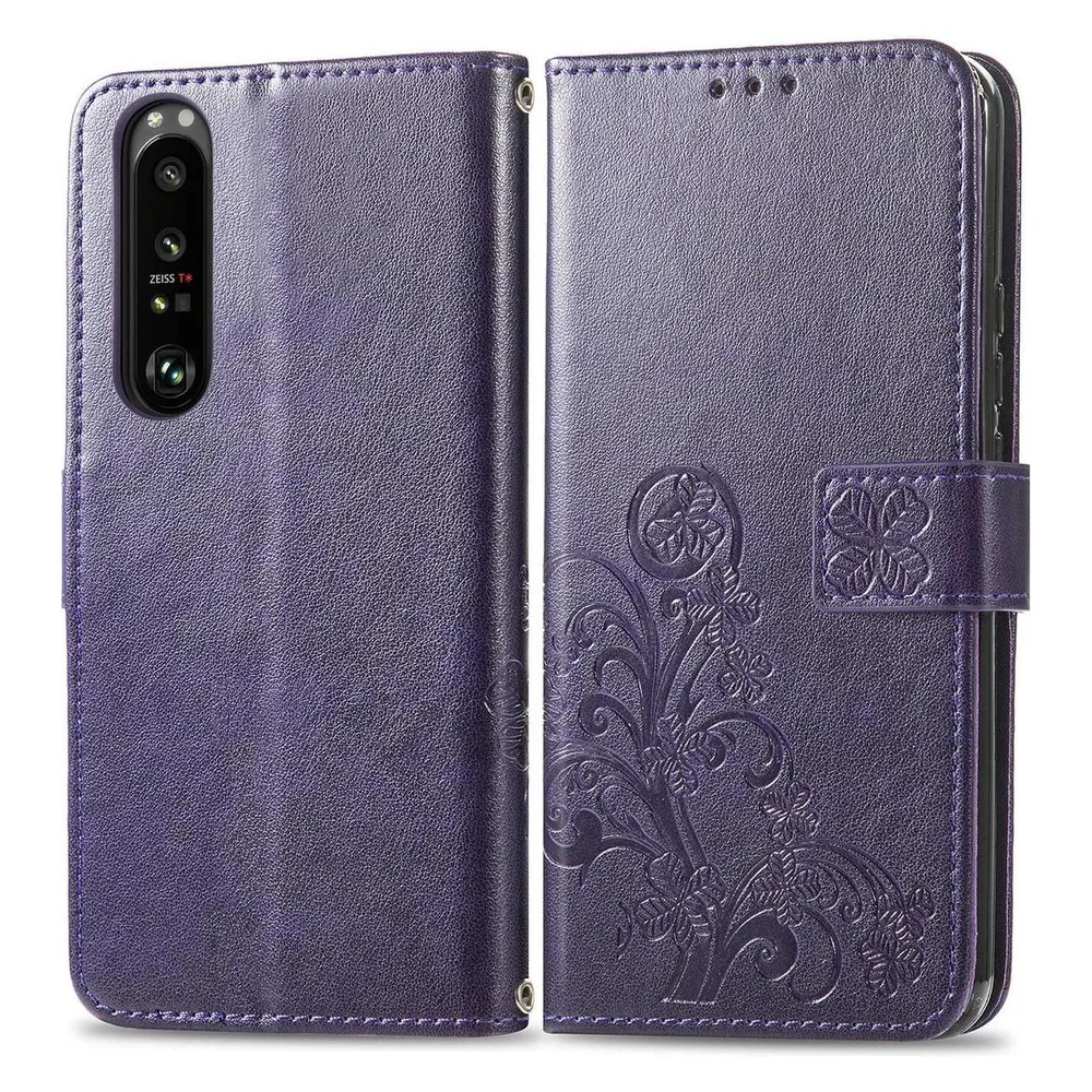 König Design Hülle Handy Schutz für Sony Xperia 1 III Case Flip Cover Tasche Etuis Bumper (Sony Xperia 1 III)