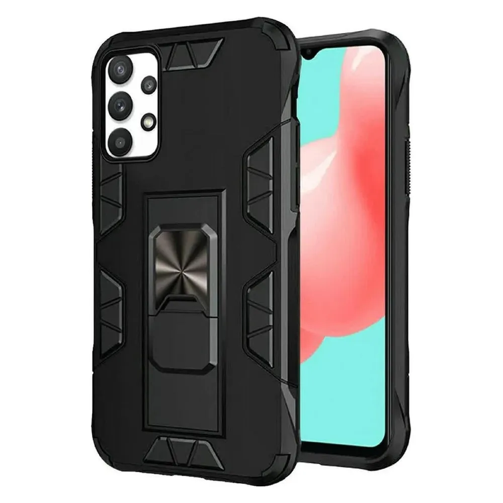 König Design Hülle Handy Schutz Case Cover Bumper Etuis Tasche Standfunktion Robust Hardcover