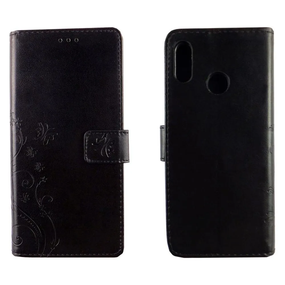 König Design Hülle Handy Schutz für Huawei P20 Lite Case Cover Tasche Wallet Etui Handyhülle (Huawei P20 Lite)