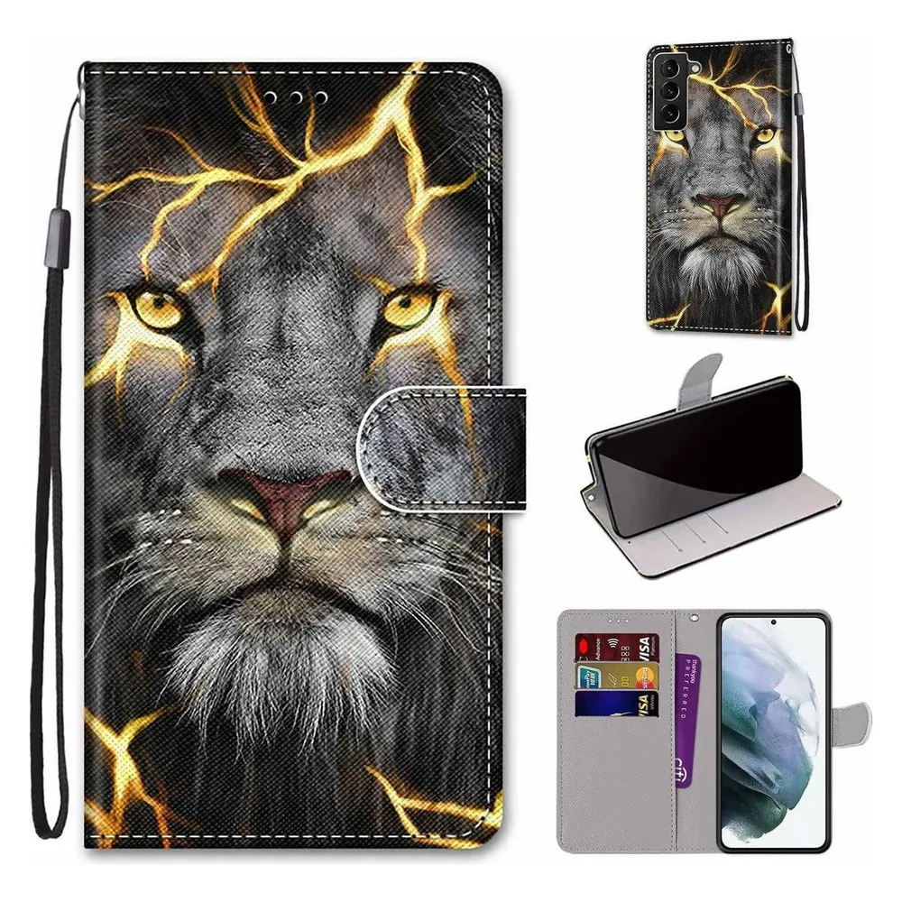 König Design Hülle Handy Schutz für Samsung Galaxy S22 Plus 5G Case Flip Cover Tasche Etuis (Samsung Galaxy S22 5G)