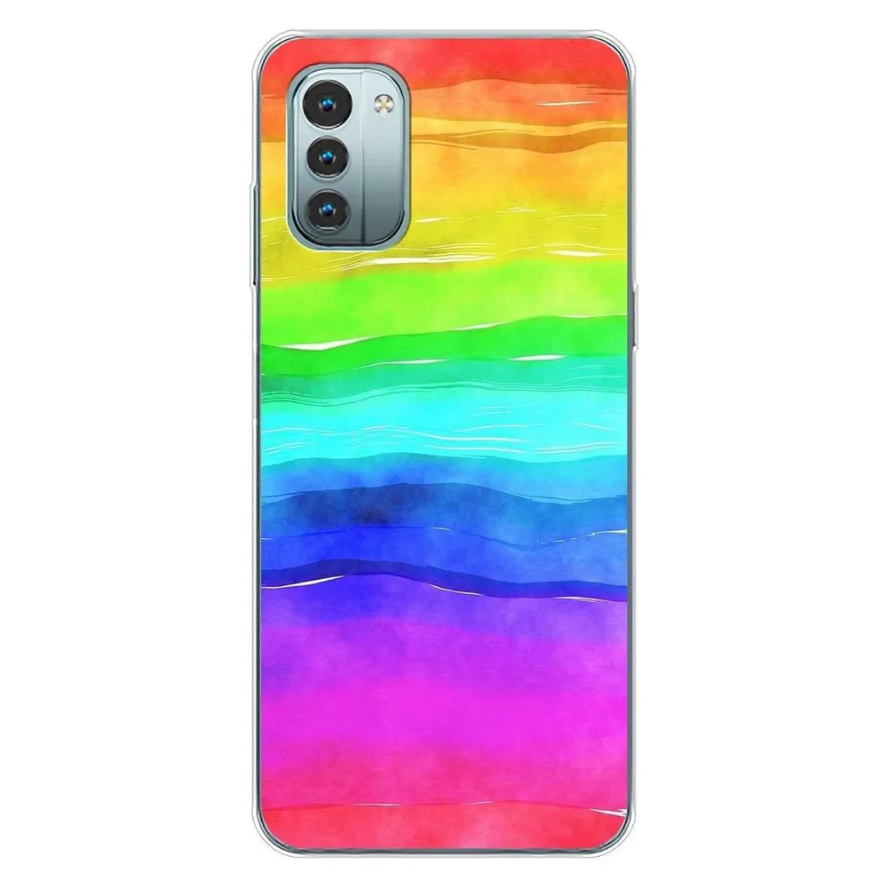 König Design Hülle Handy Schutz für Nokia G11 Case Cover Tasche Bumper Etuis Backcover TPU (Nokia G11)