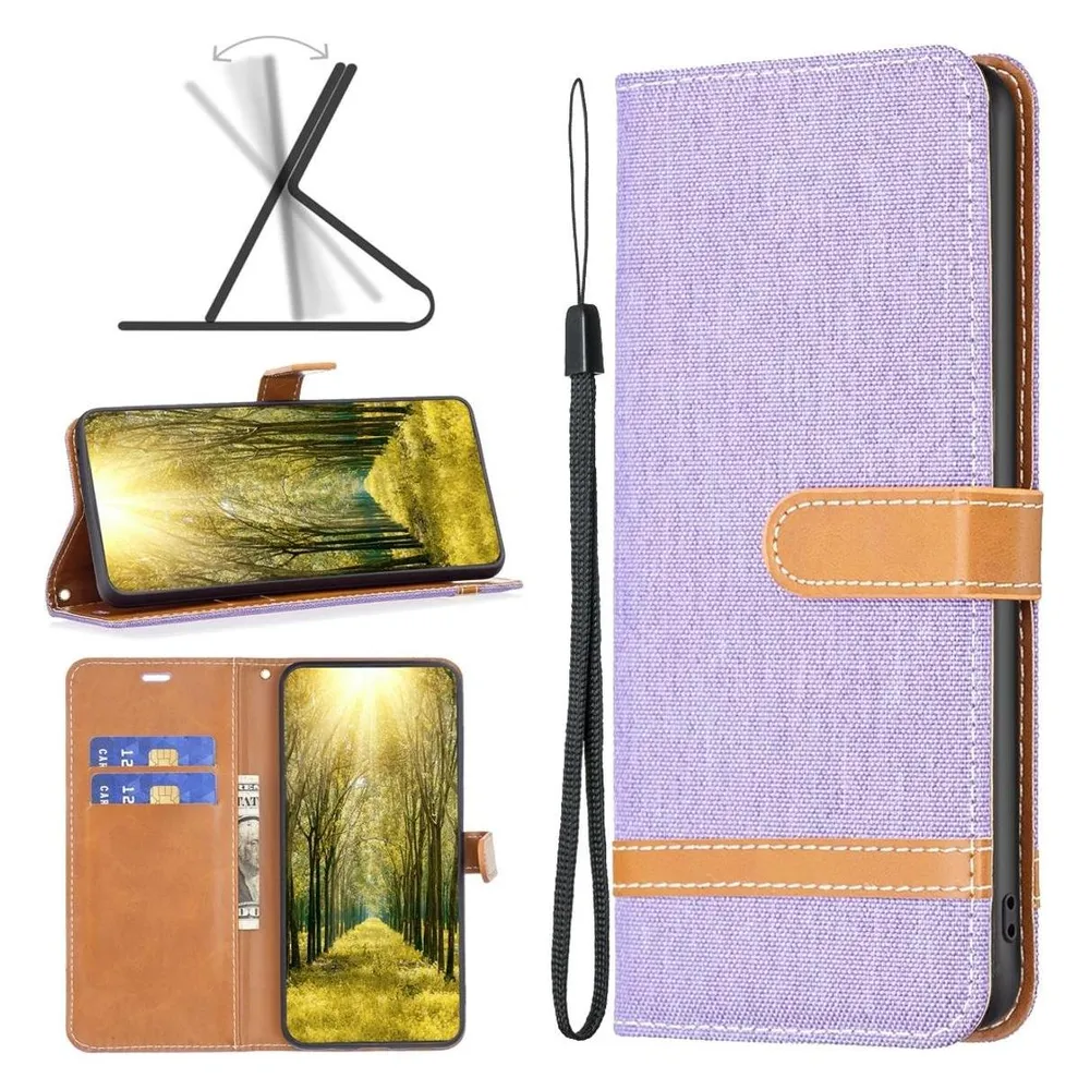 König Design Hülle Handy Schutz für Xiaomi 12 Lite Case Cover Bumper Kartenfach Etuis Schale (Xiaomi 12 Lite)