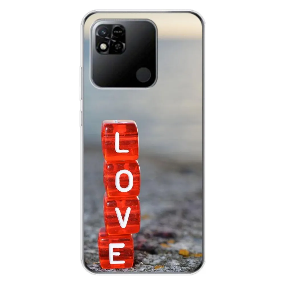 König Design Hülle Handy Schutz für Xiaomi Redmi 10A Case Cover Tasche Bumper Etuis TPU Neu (Xiaomi Redmi 10A)