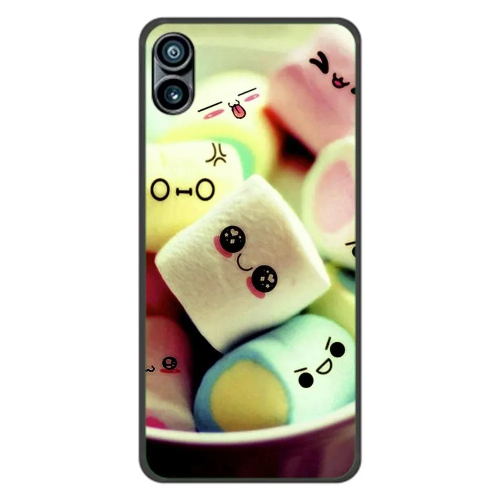 König Design Hülle Handy Schutz für Nothing Phone 1 Case Cover Tasche Bumper Etuis TPU Neu (Nothing Phone (1))