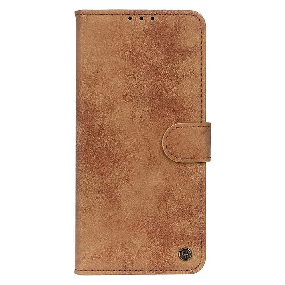 König Design Hülle Handy Schutz für Samsung Galaxy A52 4G 5G A52s Case Cover Tasche Braun Neu (Samsung Galaxy A52, Samsung Galaxy A52s 5G)