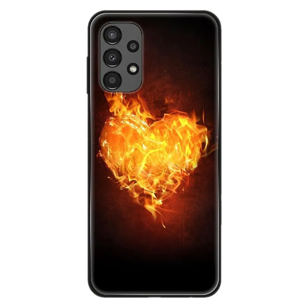 König Design Hülle Handy Schutz für Samsung Galaxy A13 4G Case Cover Tasche Bumper Etuis TPU (Samsung Galaxy A13 4G)