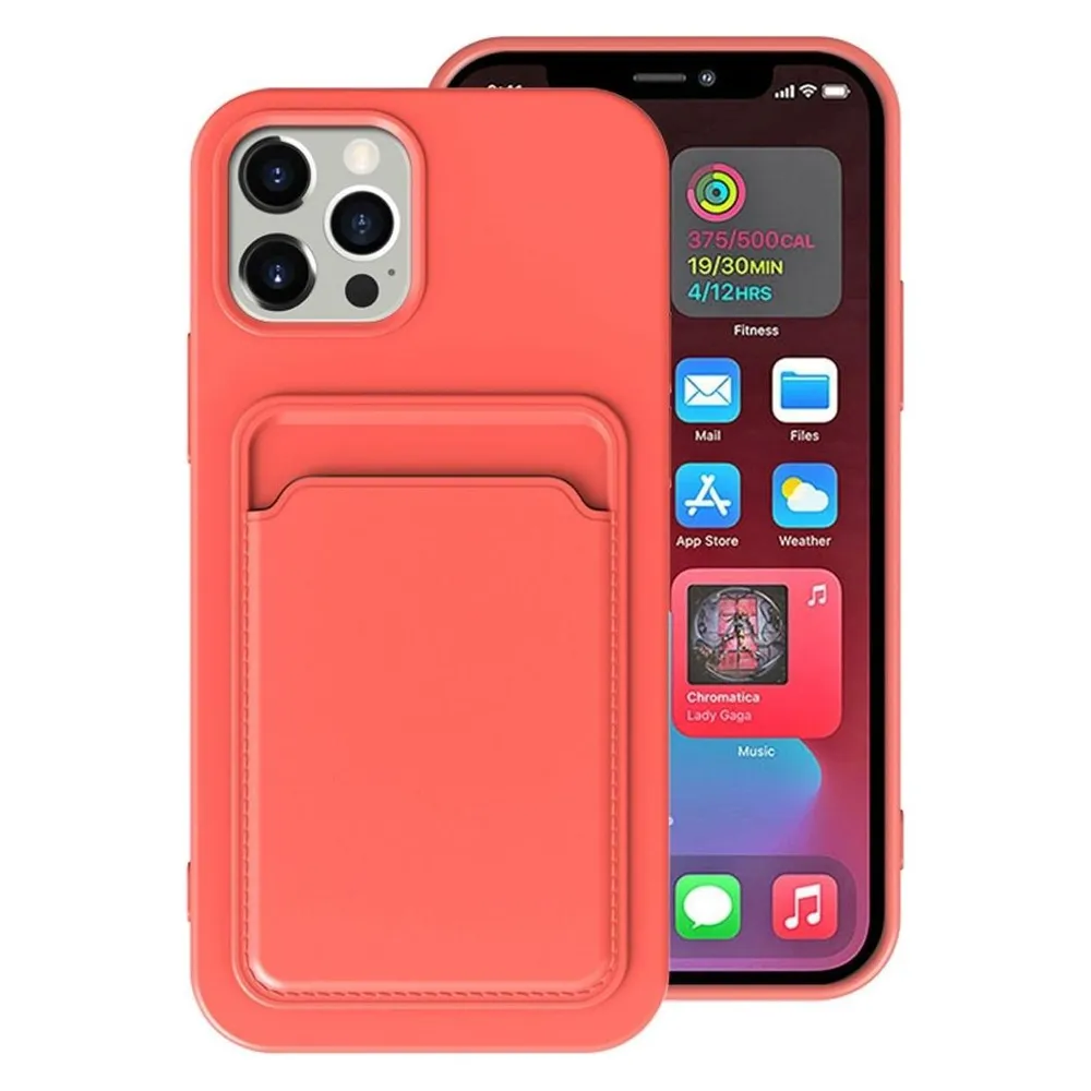 König Design Hülle Handy Schutz für Apple iPhone 13 Serie Case Cover Bumper Kartenfach Etuis (Apple iPhone 13)