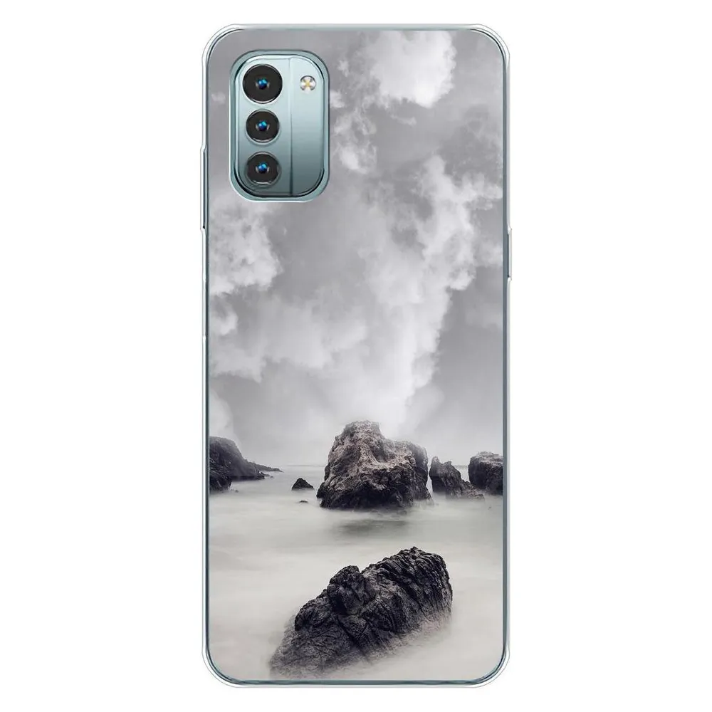 König Design Hülle Handy Schutz für Nokia G11 Case Cover Tasche Bumper Etuis Backcover TPU (Nokia G11)