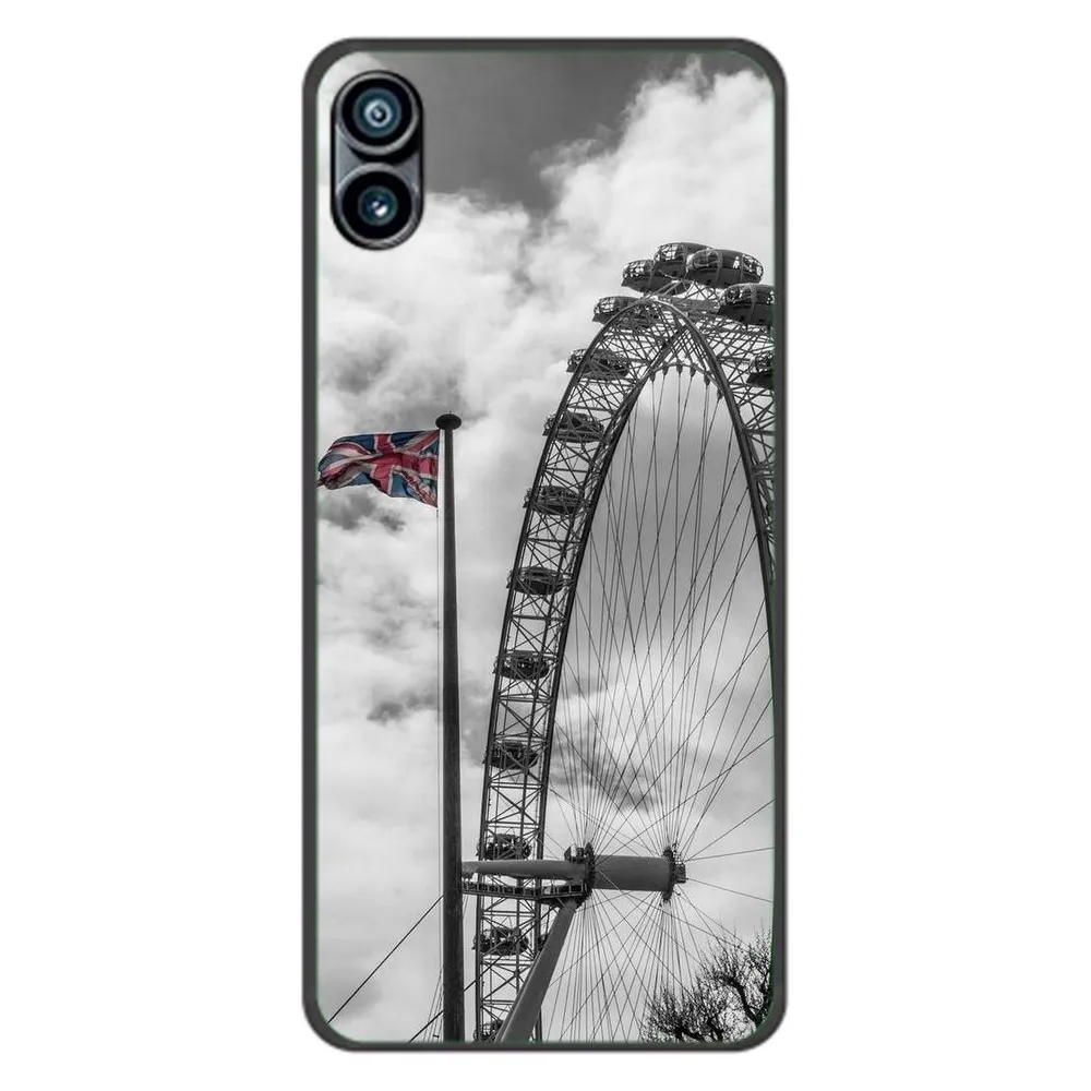 König Design Hülle Handy Schutz für Nothing Phone 1 Case Cover Tasche Bumper Etuis TPU Neu (Nothing Phone (1))
