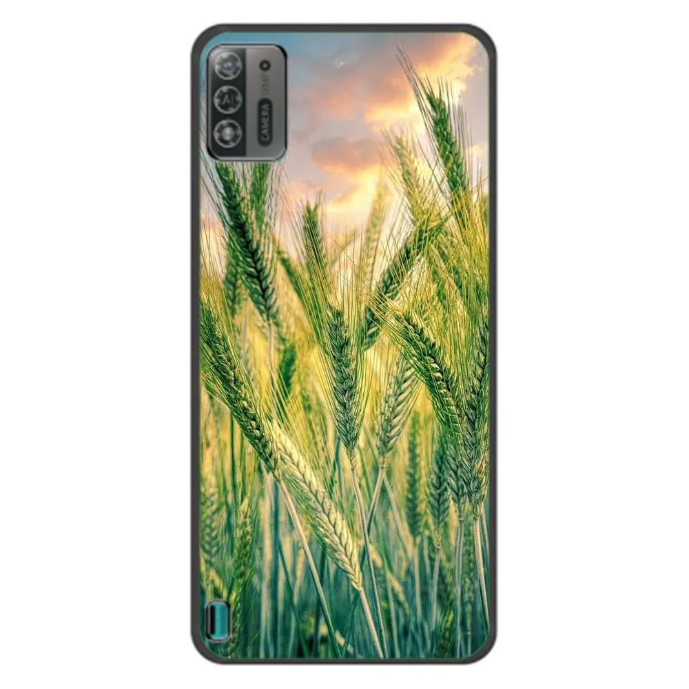 König Design Hülle Handy Schutz für ZTE Blade A52 Lite Case Cover Tasche Bumper Etuis TPU Neu (ZTE Blade A52 Lite)