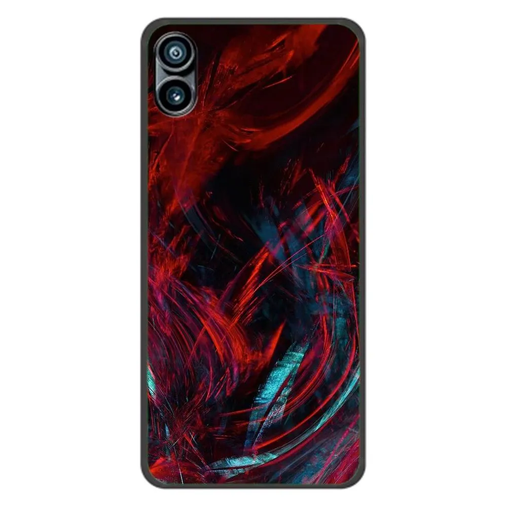 König Design Hülle Handy Schutz für Nothing Phone 1 Case Cover Tasche Bumper Etuis TPU Neu (Nothing Phone (1))