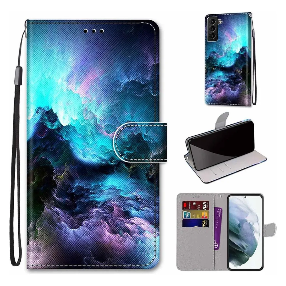 König Design Hülle Handy Schutz für Samsung Galaxy S22 Plus 5G Case Flip Cover Tasche Etuis (Samsung Galaxy S22 5G)