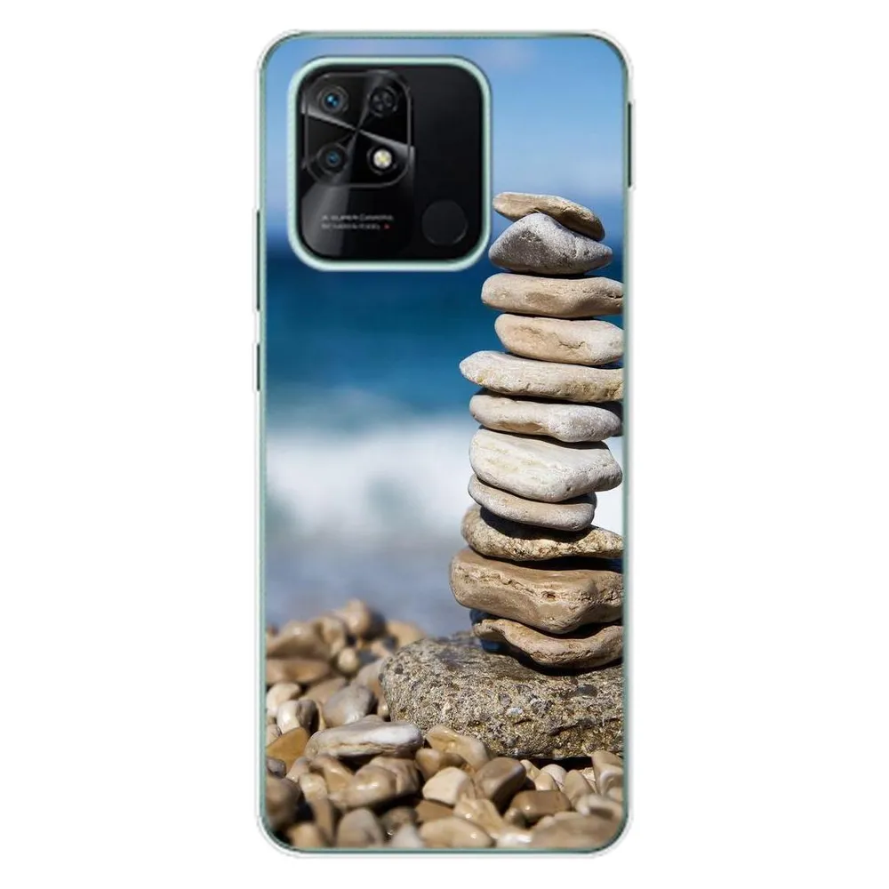 König Design Hülle Handy Schutz für Xiaomi Redmi 10C Case Cover Tasche Bumper Etuis TPU Neu (Xiaomi Redmi 10C)