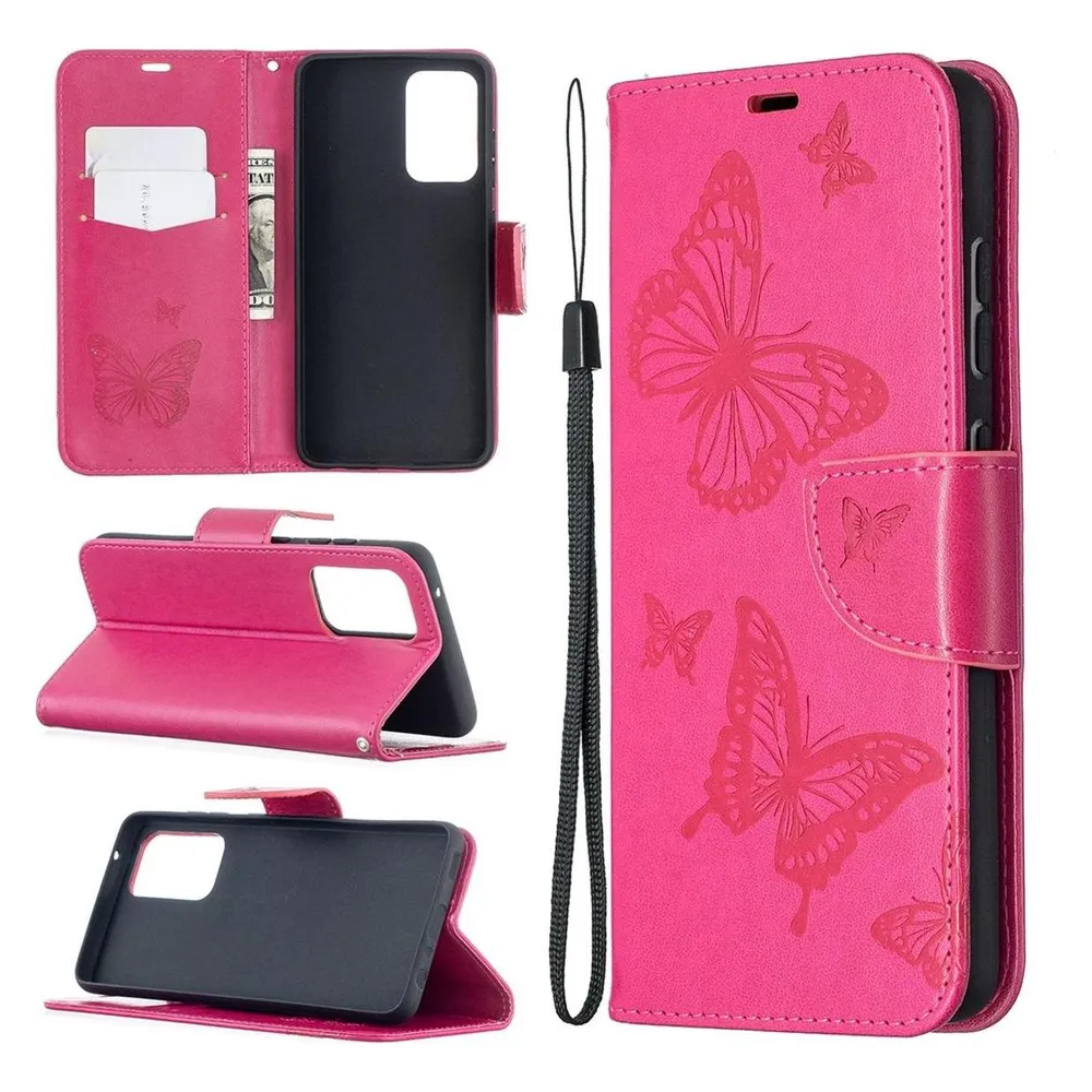 König Design Hülle Handy Schutz für Samsung Galaxy A52 4G 5G A52s Case Cover Tasche Pink Neu (Samsung Galaxy A52, Samsung Galaxy A52s 5G)
