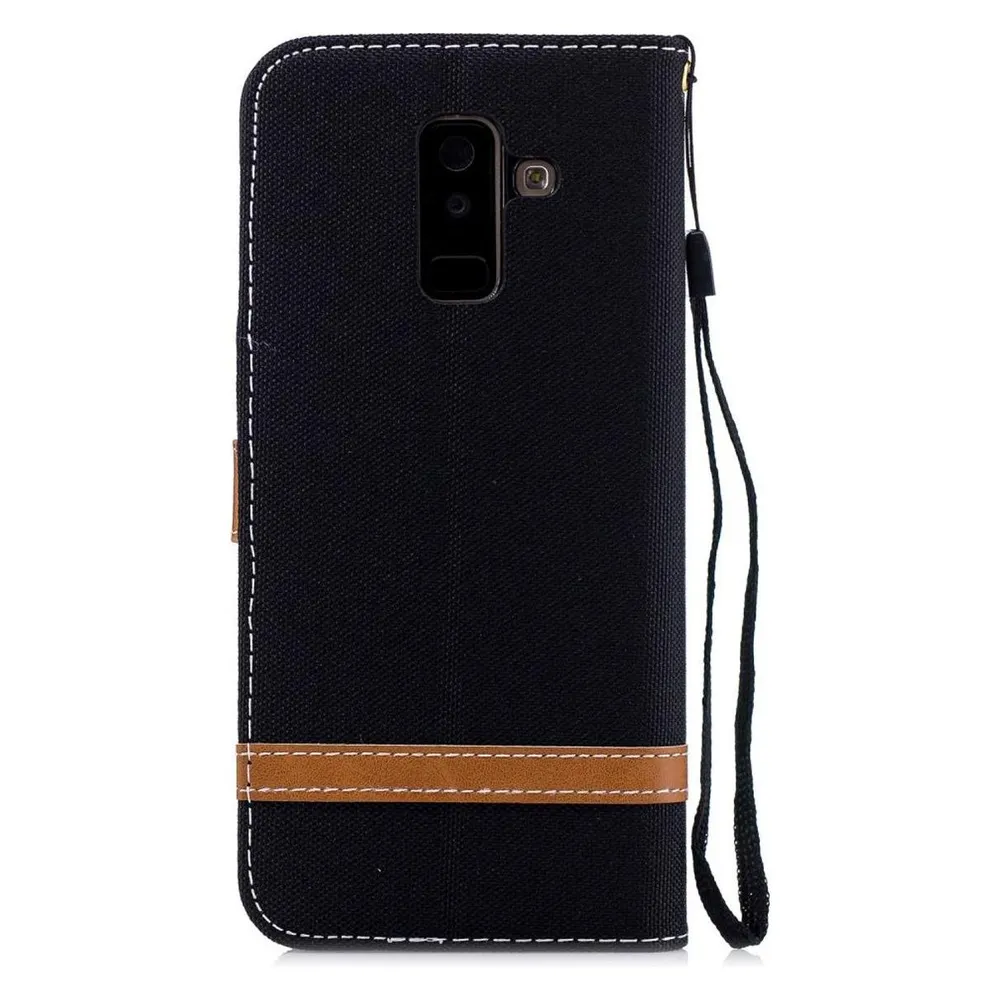 König Design Hülle Handy Schutz für Samsung Galaxy A6 Plus (2018) Case Cover Tasche Wallet (Samsung Galaxy A6 (2018))