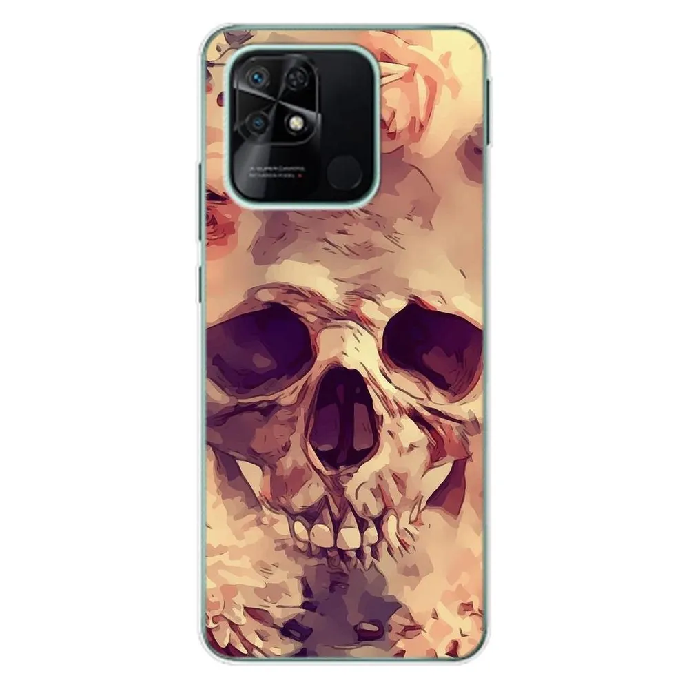 König Design Hülle Handy Schutz für Xiaomi Redmi 10C Case Cover Tasche Bumper Etuis TPU Neu (Xiaomi Redmi 10C)