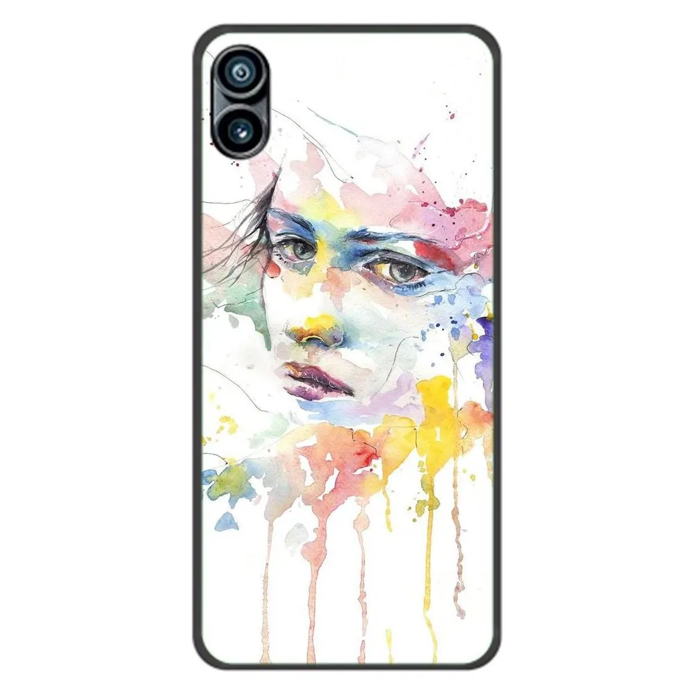 König Design Hülle Handy Schutz für Nothing Phone 1 Case Cover Tasche Bumper Etuis TPU Neu (Nothing Phone (1))