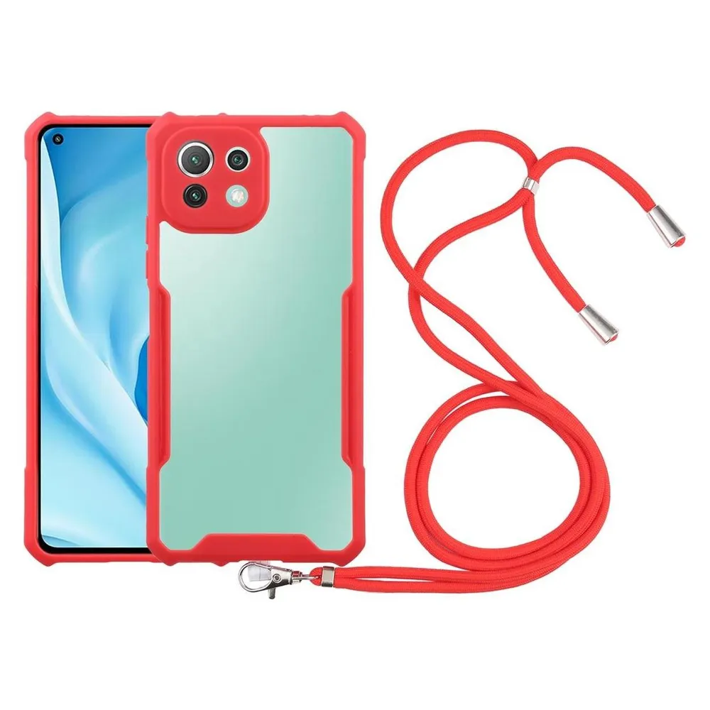 König Design Hülle Handy Schutz für Xiaomi Mi 11 Lite Case Cover Tasche Etuis Bumper Schale (Xiaomi Mi 11 Lite)