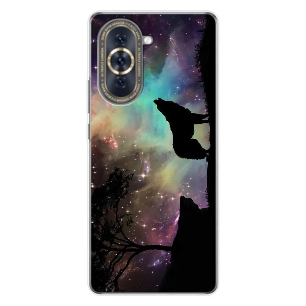 König Design Hülle Handy Schutz für Huawei nova 10 Case Cover Tasche Bumper Etuis TPU Neu (Huawei Nova 10)